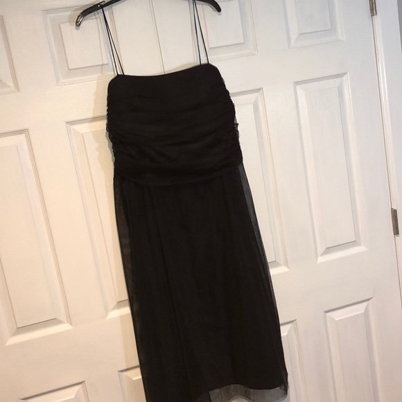 Eliza J Dresses & Skirts - Eliza J black chiffon cocktail dress